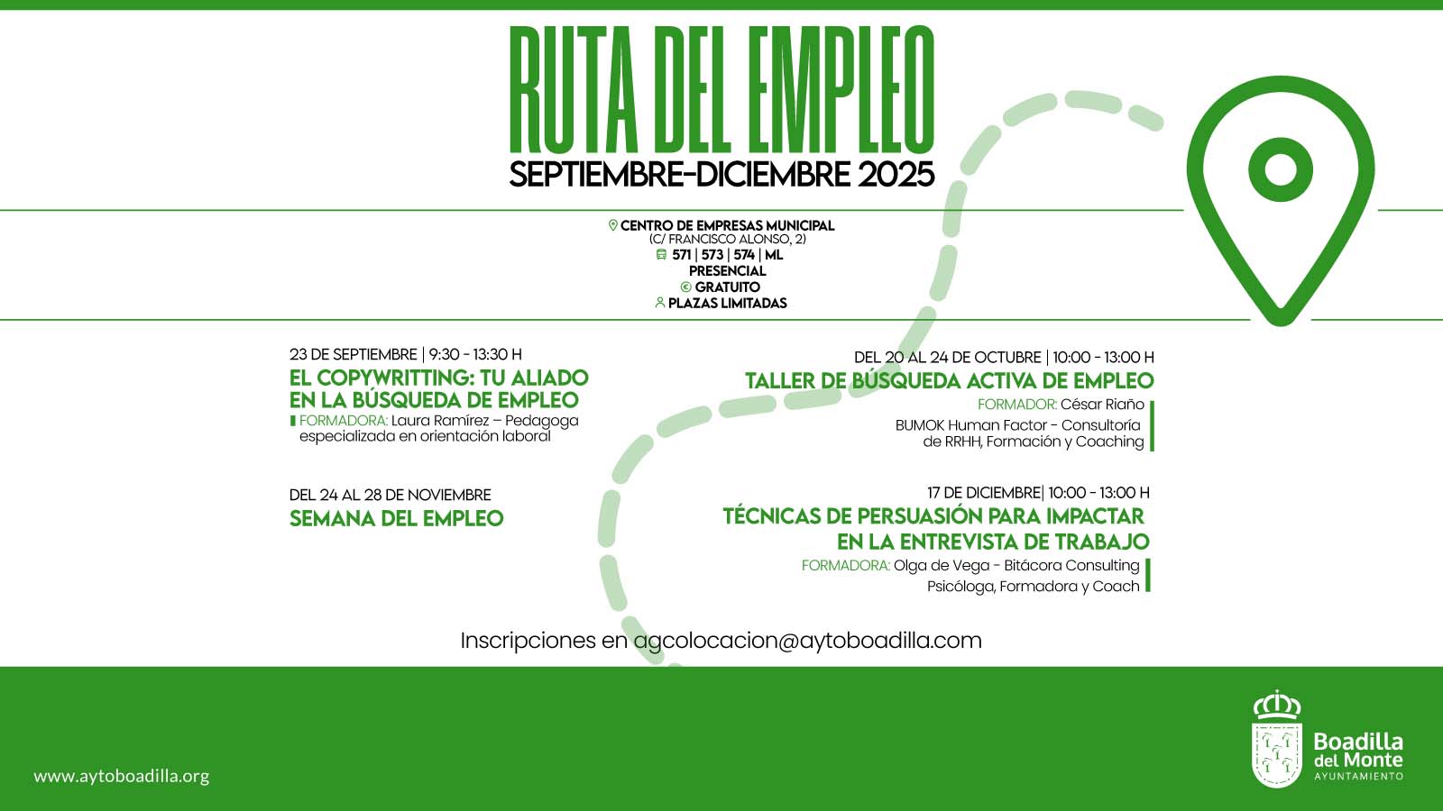 ruta empleo boadilla